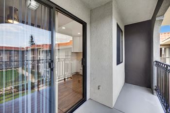 Private balconies and patios